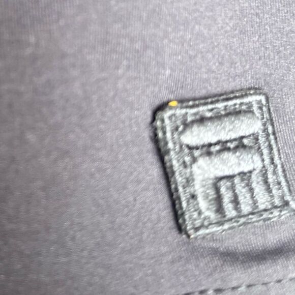 FILA TIERED BLACK SKORT TENNIS SKIRT LARGE - Picture 13 of 13